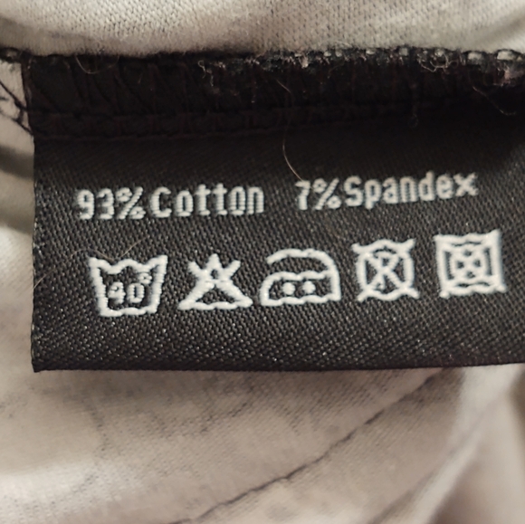 Tripp NYC womens MD gray skull  black lace ruffles skirt Hot Topic vintage NWOT - Picture 4 of 11